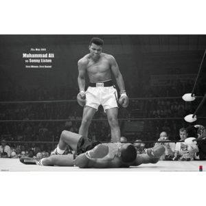 Plakát, Obraz - Muhammad Ali vs. Sonny Liston, (91.5 x 61 cm) - Favi.cz