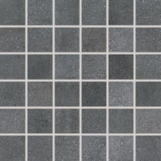 Mozaika Rako Form tmavě šedá 30x30 cm mat DDM05697.1 - Siko - koupelny - kuchyně