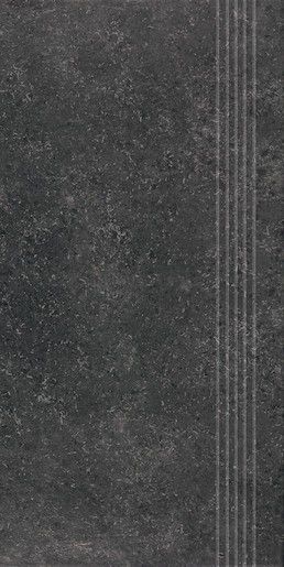 Schodovka Rako Base R černá 30x60 cm mat DCPSE433.1 - Siko - koupelny - kuchyně