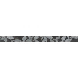 Listela Rako Rush černá 6x60 cm pololesk WLAVD523.1, 1ks