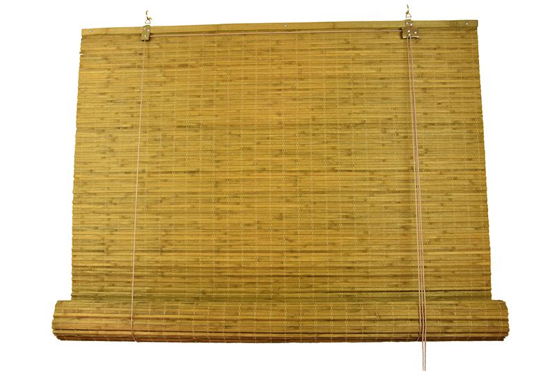 Vingo Bambusová zatemňovací roleta - světle hnědá (ořech) Šířka rolety: 100 cm, Rozvin rolety: 150 cm - Vingo