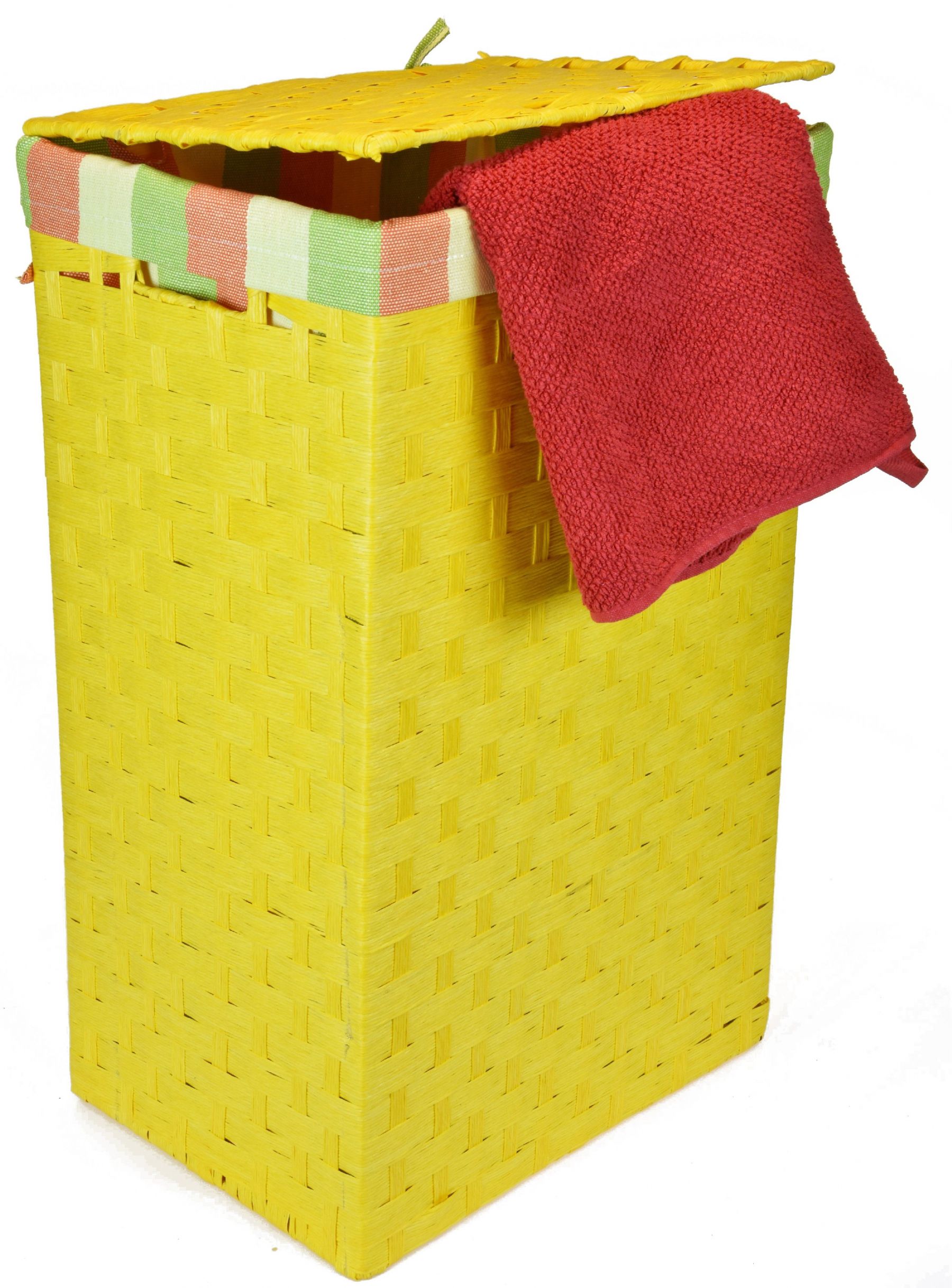 Vingo Koš na prádlo žlutý Rozměry (cm): 40x30, v. 61 - Vingo