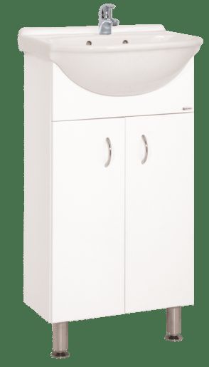 Koupelnová skříňka s umyvadlem Keramia Pro 43x34,5 cm bílá PRO45DV - Siko - koupelny - kuchyně