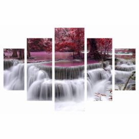 Vícedílný obraz Waterfall, 92 x 56 cm