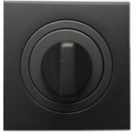 Gamet Dveřní rozeta PLT-25WC - WC - grafit černá