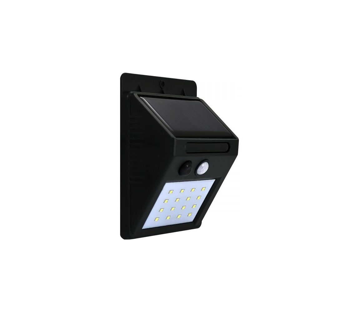  LED Solární nástěnné svítidlo se senzorem LED/2,2W IP44  -  Svět-svítidel.cz