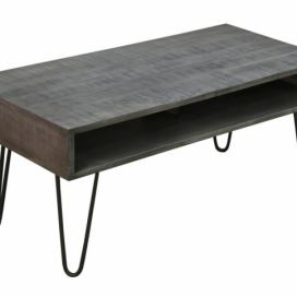 LuxD Designový konferenční stolek Felix 100, šedé mango
