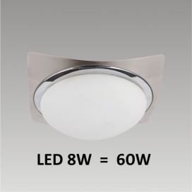 Prezent LED Stropní / nástěnné svítidlo LENS 1xLED/8W 170mm 