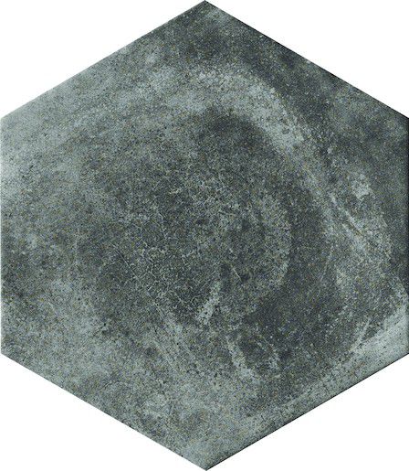 Dlažba Cir Miami pitch black 24x27,7 cm mat 1063331 (bal.0,970 m2) - Siko - koupelny - kuchyně