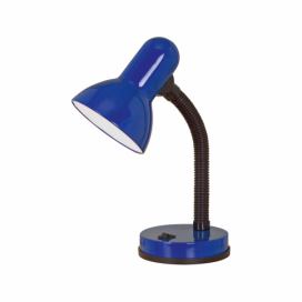 Eglo EGLO 9232 - Stolní lampa BASIC 1xE27/40W modrá 