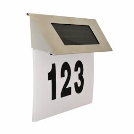  LED Solární domovní číslo 1,2V IP44 
