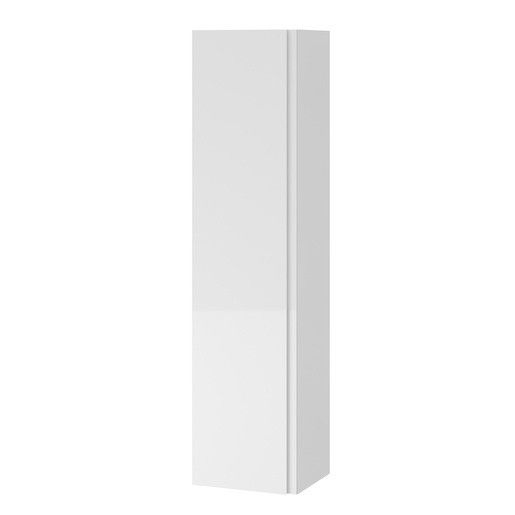 Koupelnová skříňka vysoká Cersanit Dormo 40x34x160 cm bílá lesk S929-020 - Siko - koupelny - kuchyně