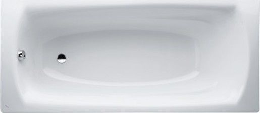 Obdélníková vana Laufen Paladium 170x75 cm smaltovaná ocel levá i pravá H2251100000401 - Siko - koupelny - kuchyně