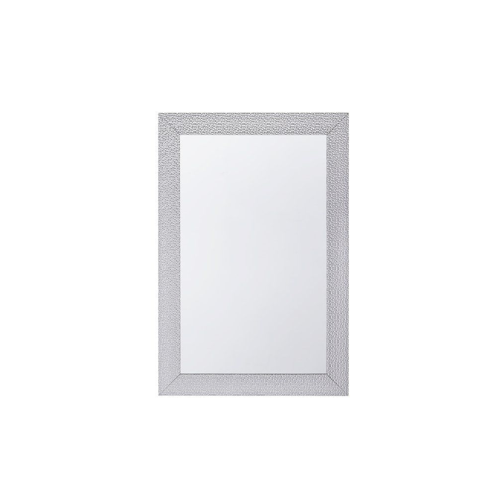 Zrcadlo 61x91 cm, stříbrné MERVENT - Beliani.cz