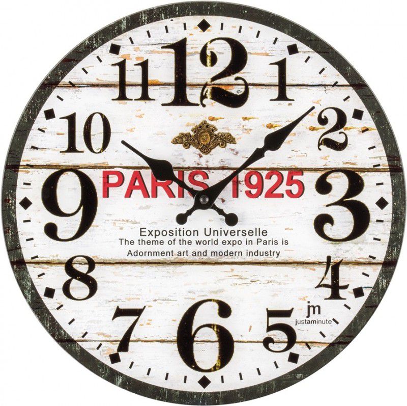 Designové nástěnné hodiny 14889 Lowell 34cm - FORLIVING