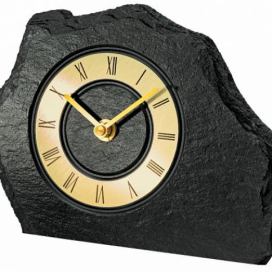 AMS 1105 stolní břidlicové hodiny, 20 x 14 cm