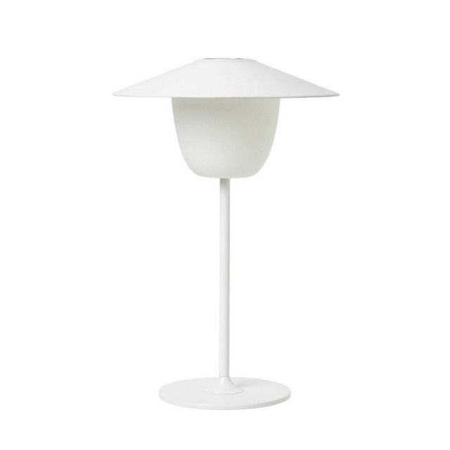 Přenosná LED lampička, bílá, hliníková BLOMUS - Bonami.cz