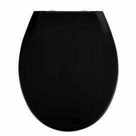 Wenko WC sedátko, černé, termoplast