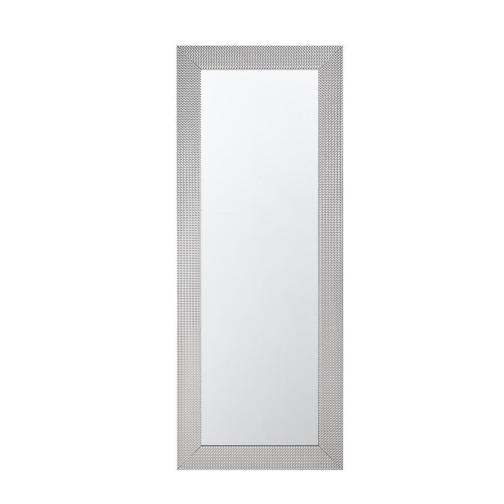 Nástěnné stříbrné zrcadlo 50 x 130 cm DERVAL - Beliani.cz
