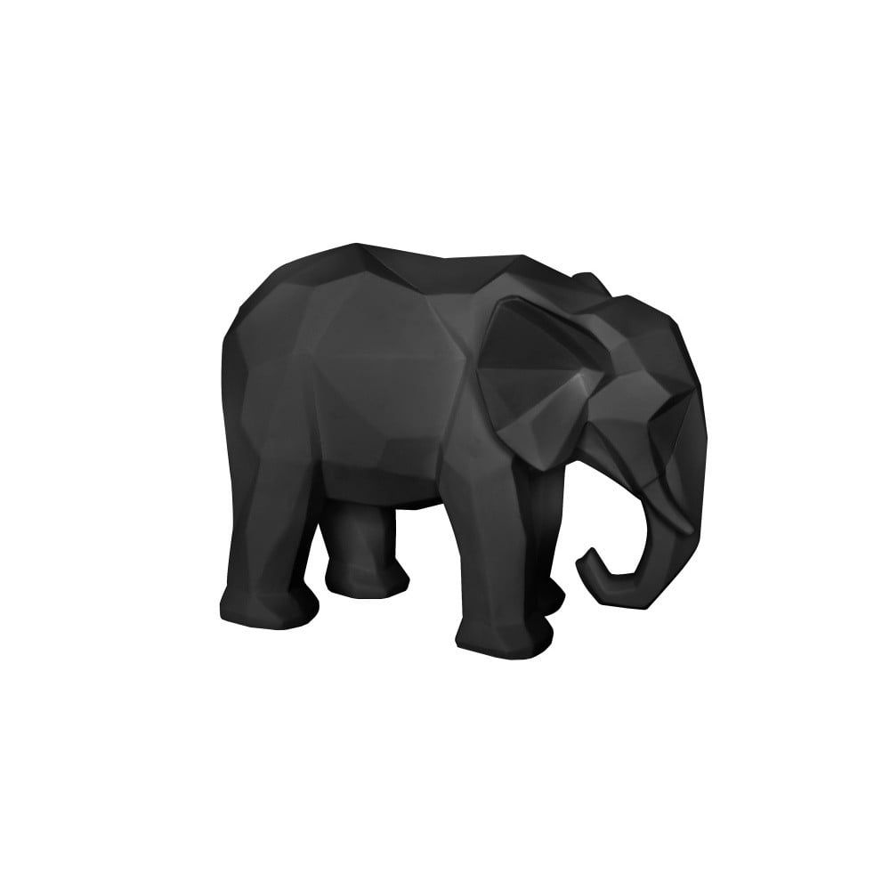 Matně černá soška PT LIVING Origami Elephant - Bonami.cz