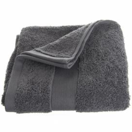 Atmosphera Ručník, šedý ručník, bavlněný ručník - tmavě šedá barva, 90 x 50 cm