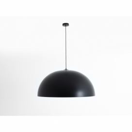Nordic Design Černo měděné závěsné světlo Darly 90 cm