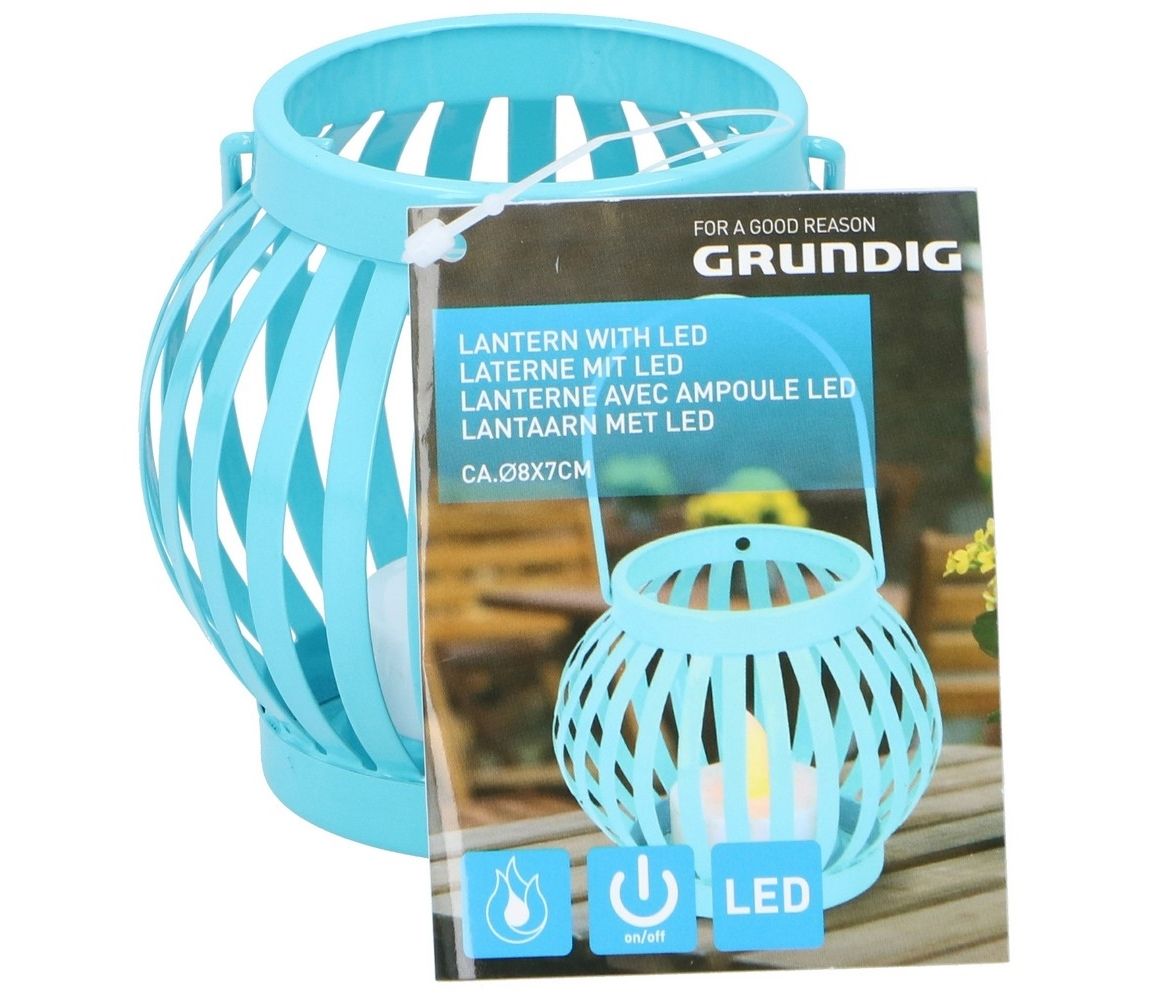 Grundig Grundig - LED Lucerna LED/1xCR2032 modrá  -  Svět-svítidel.cz