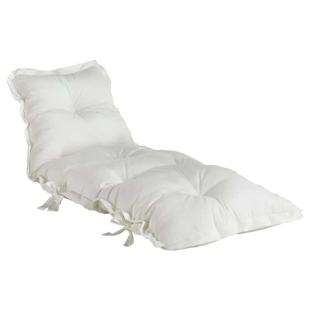 Bílý variabilní futon vhodný do exteriéru Karup Design OUT™ Sit&Sleep White - Bonami.cz