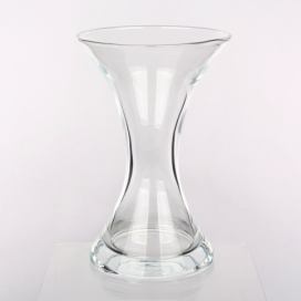 Altom Skleněná váza Lisa, 18 cm