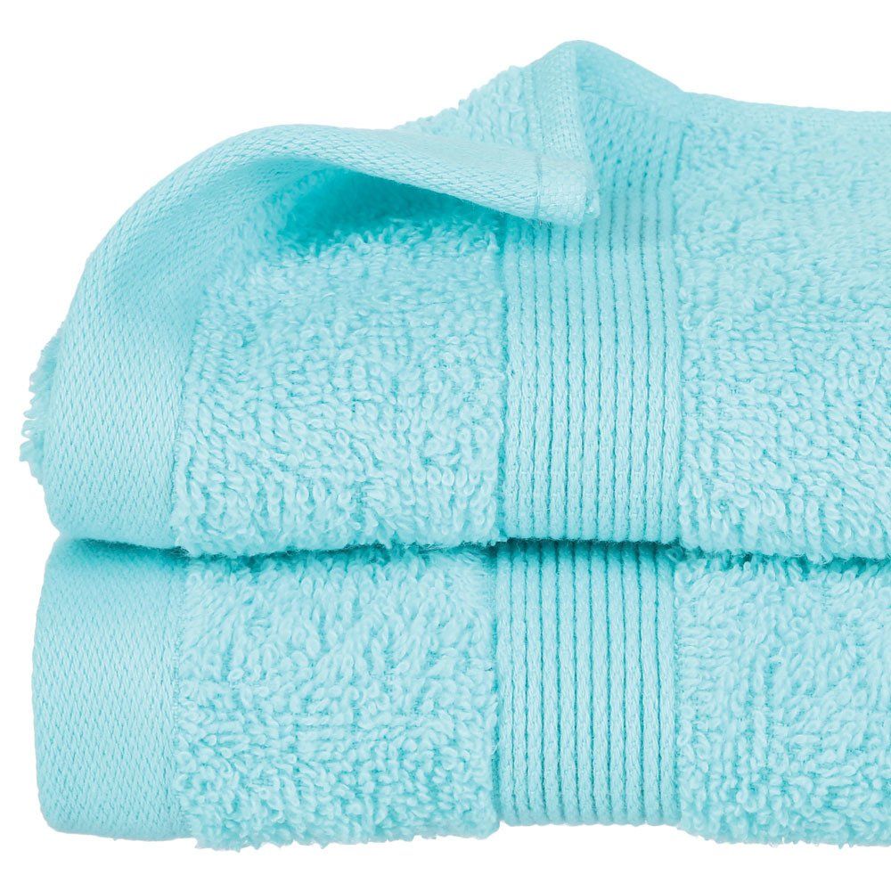 Atmosphera Bavlněný ručník na ruce v odstínu aqua, exkluzivní koupelnový ručník z přírodní bavlny - EMAKO.CZ s.r.o.