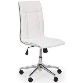HALMAR Kancelářská židle Renon bílá