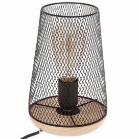 Atmosphera Kovová stolní lampička, umělý zdroj světla, které bude vrhat na předměty originální stín