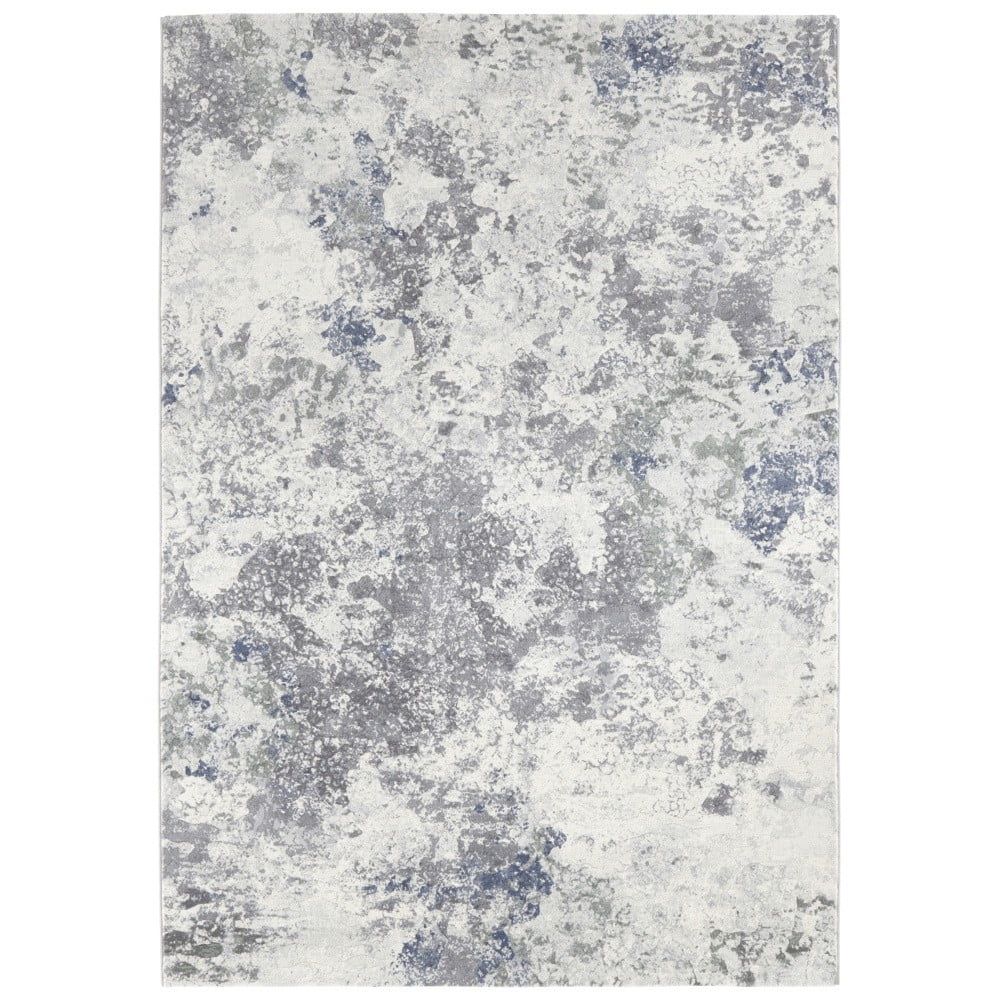 Světle modro-krémový koberec Elle Decoration Arty Fontaine, 120 x 170 cm - Bonami.cz