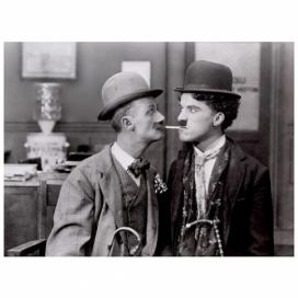 Charlie Chaplin a Ben Turpin FORLIVING