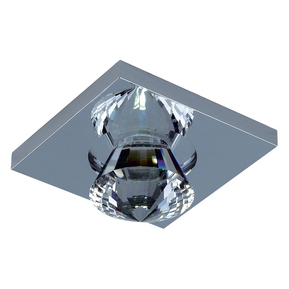 Emithor 71016 LED zápustné svítidlo Elegant 1x1W - chrom, krystal - alza.cz