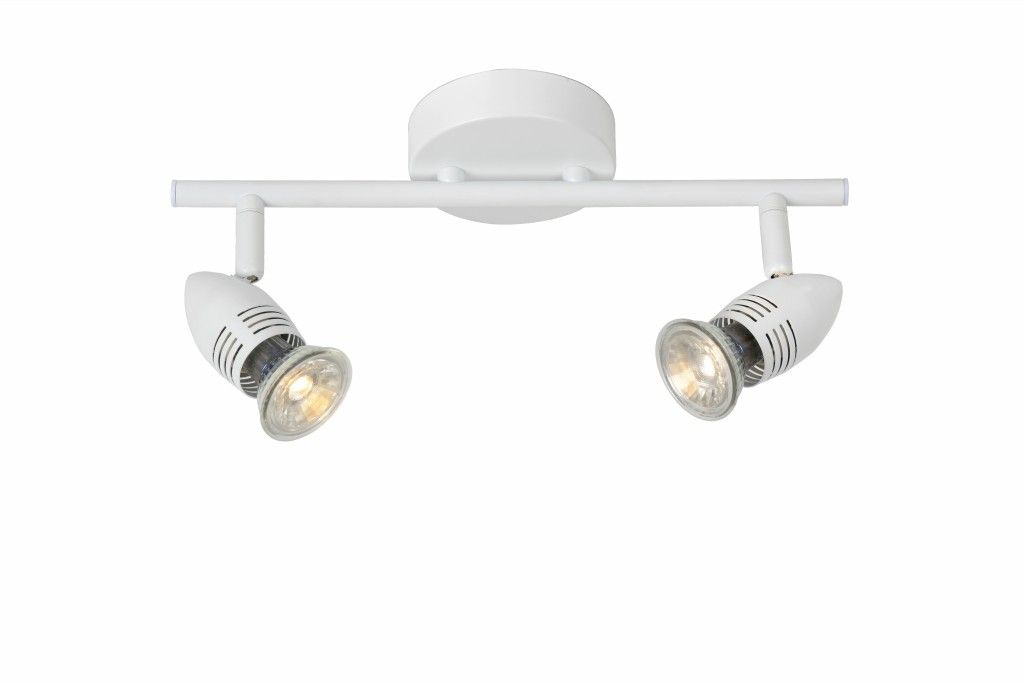 LED stropní bodové svítidlo Lucide Caro 13955/10/31 2x5W GU10 - klasická bodovka - Dekolamp s.r.o.