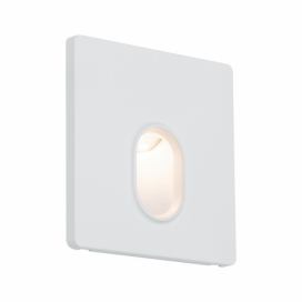 Paulmann 92922 LED zápustné orientační svítidlo na schody Wall 1x1,7W | 50lm | 2700K - bílá