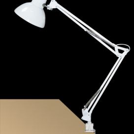 Rabalux 4214 Arno stolní svítidlo se srutkovým uchycením o stůl 1xE27 bílá