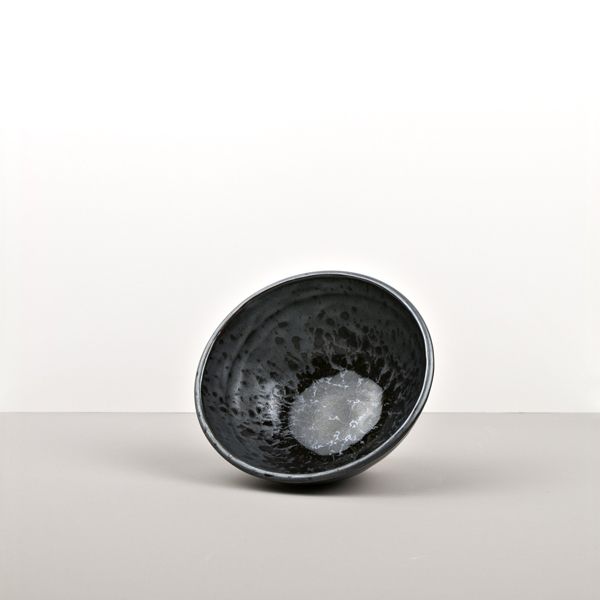 Černo-šedá keramická miska MIJ Pearl, ø 16 cm - Bonami.cz