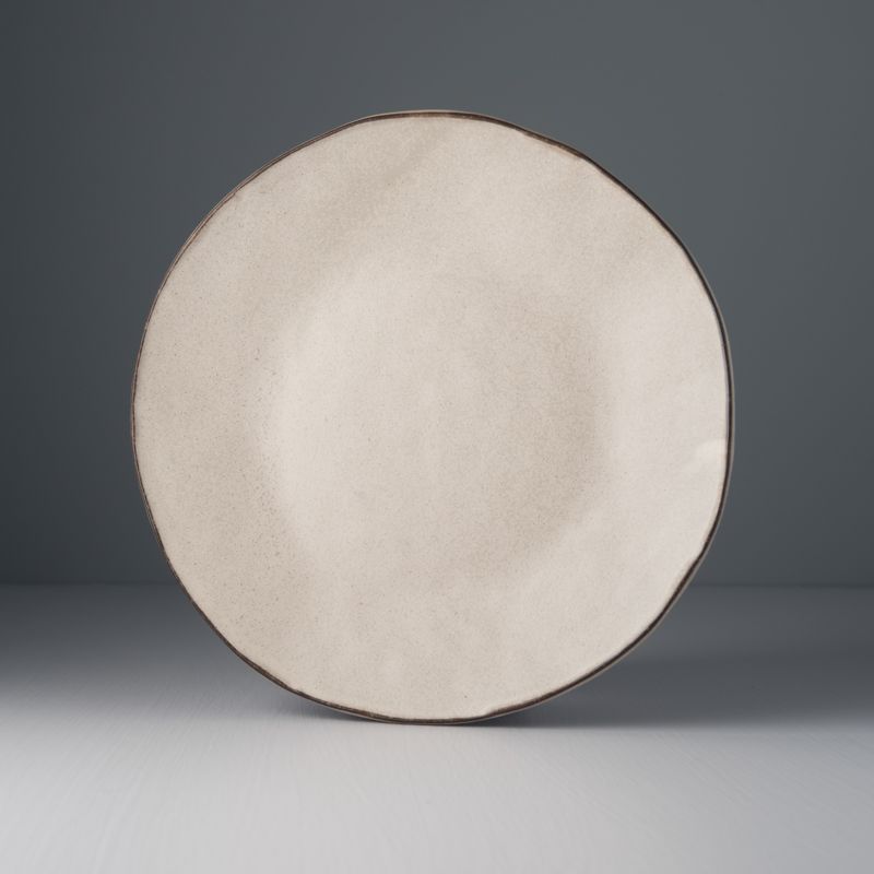 Made in Japan Mělký talíř s výrazným okrajem Craft White 26,5 cm - alza.cz