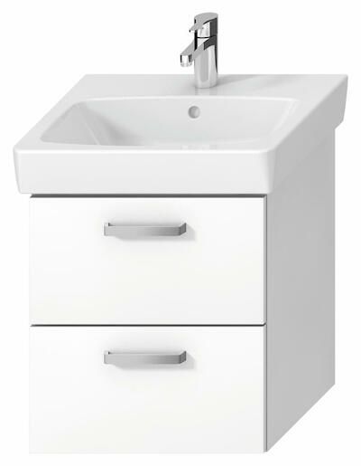 Koupelnová skříňka pod umyvadlo Jika Lyra Plus Viva 49x41,6x55 cm bílá H40J3834023001 - Siko - koupelny - kuchyně