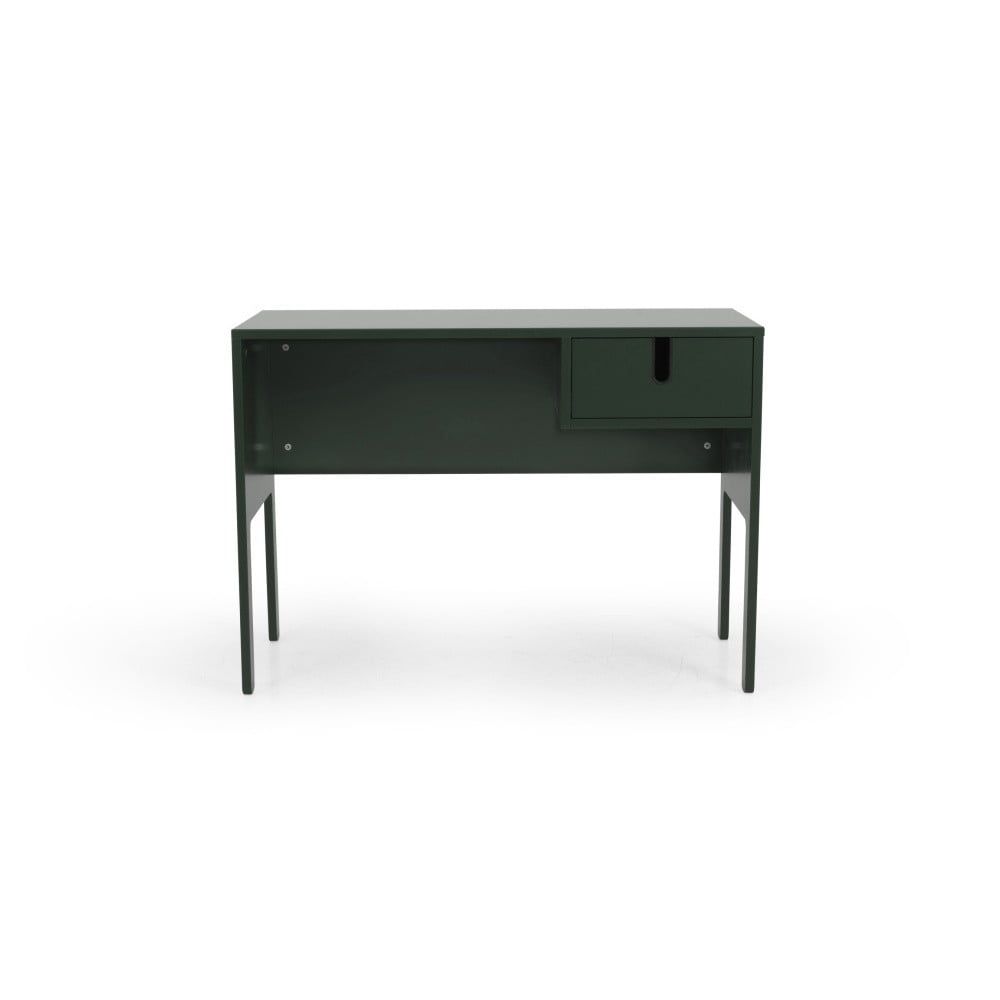 Matně zelený lakovaný pracovní stůl Tenzo Uno 105 x 50 cm - Bonami.cz