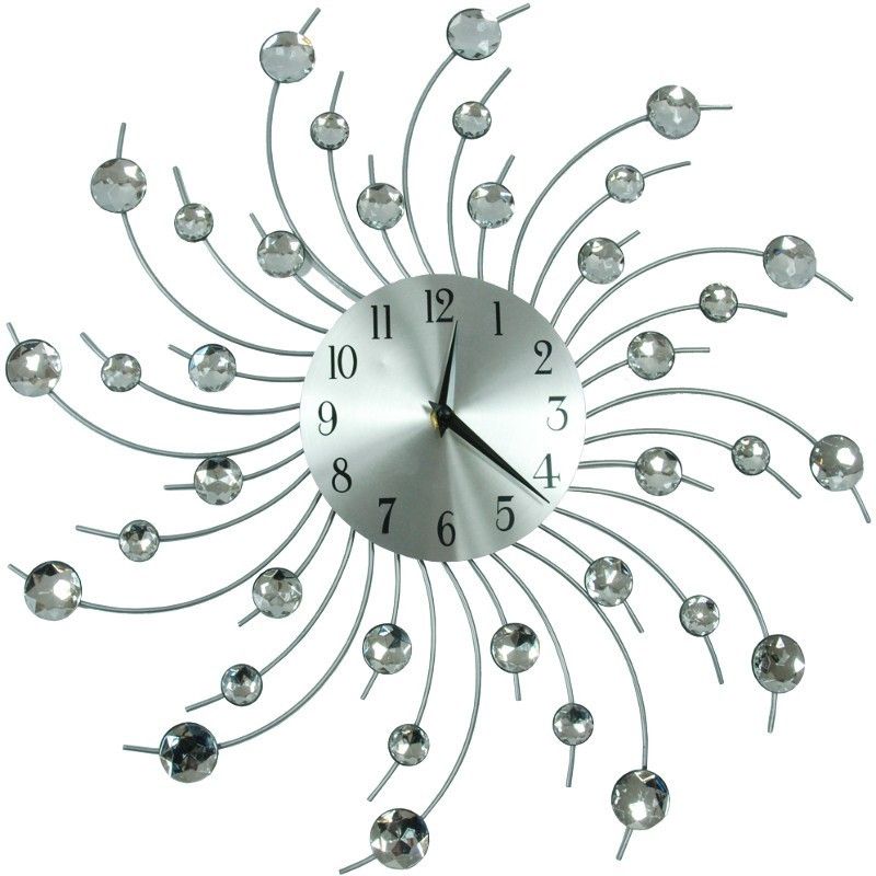TZB Designové nástěnné hodiny  Cristal Cloud - 50 cm - Houseland.cz