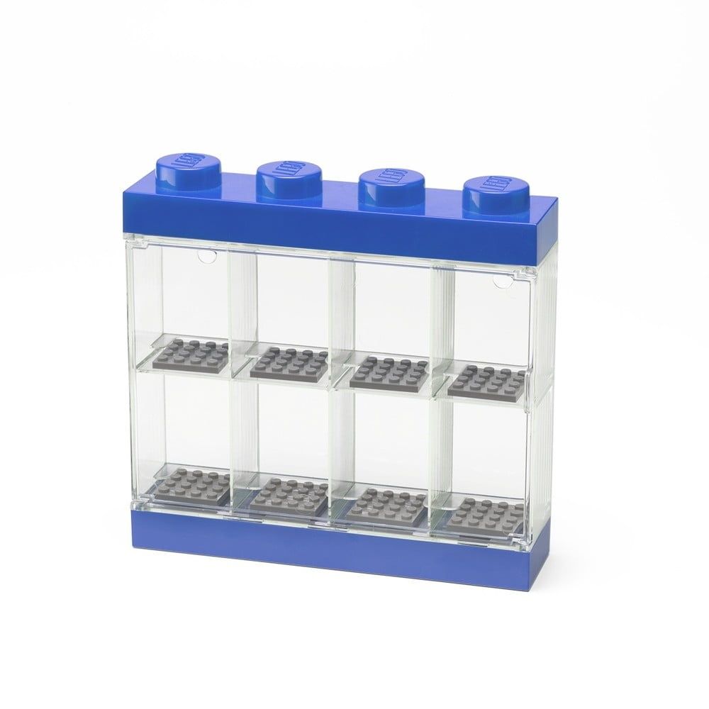 Modrá sběratelská skříňka na 8 minifigurek LEGO® - Bonami.cz