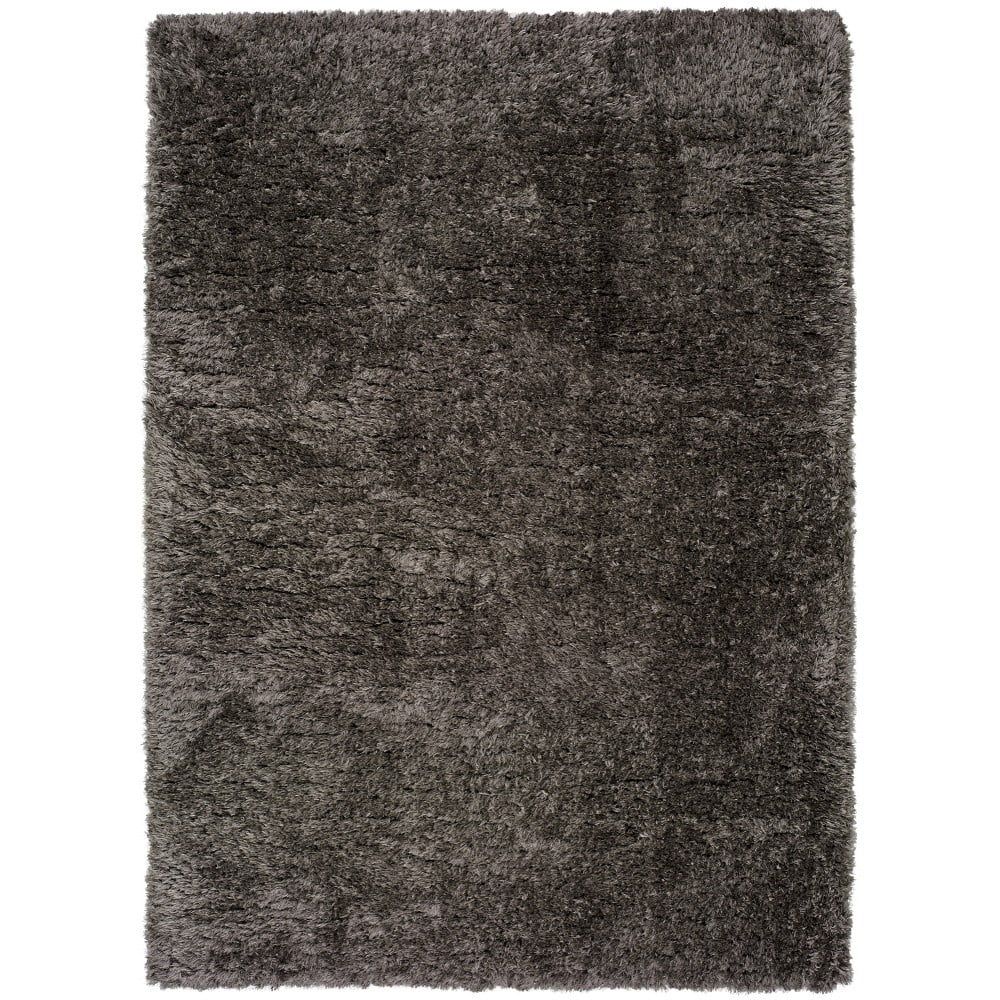 Tmavě šedý koberec Universal Floki Liso, 80 x 150 cm - Bonami.cz