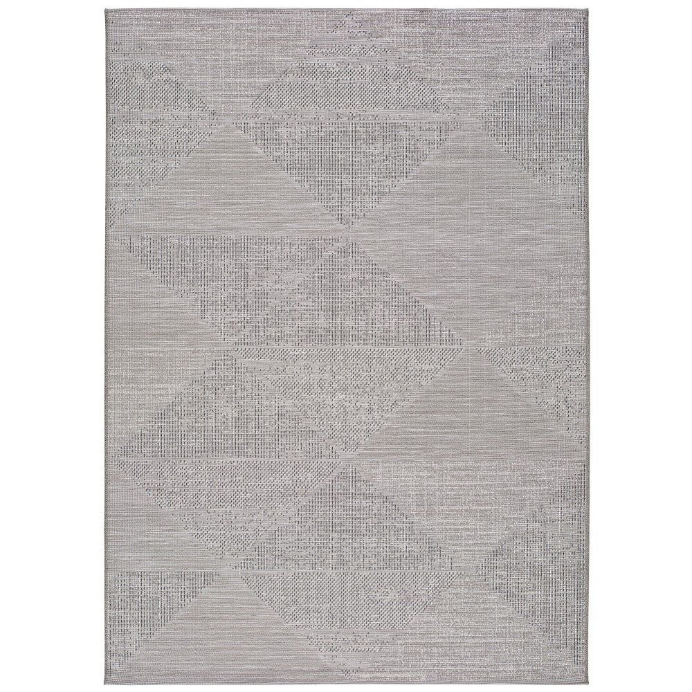 Šedý venkovní koberec Universal Macao Grey Wonder, 133 x 190 cm - Bonami.cz