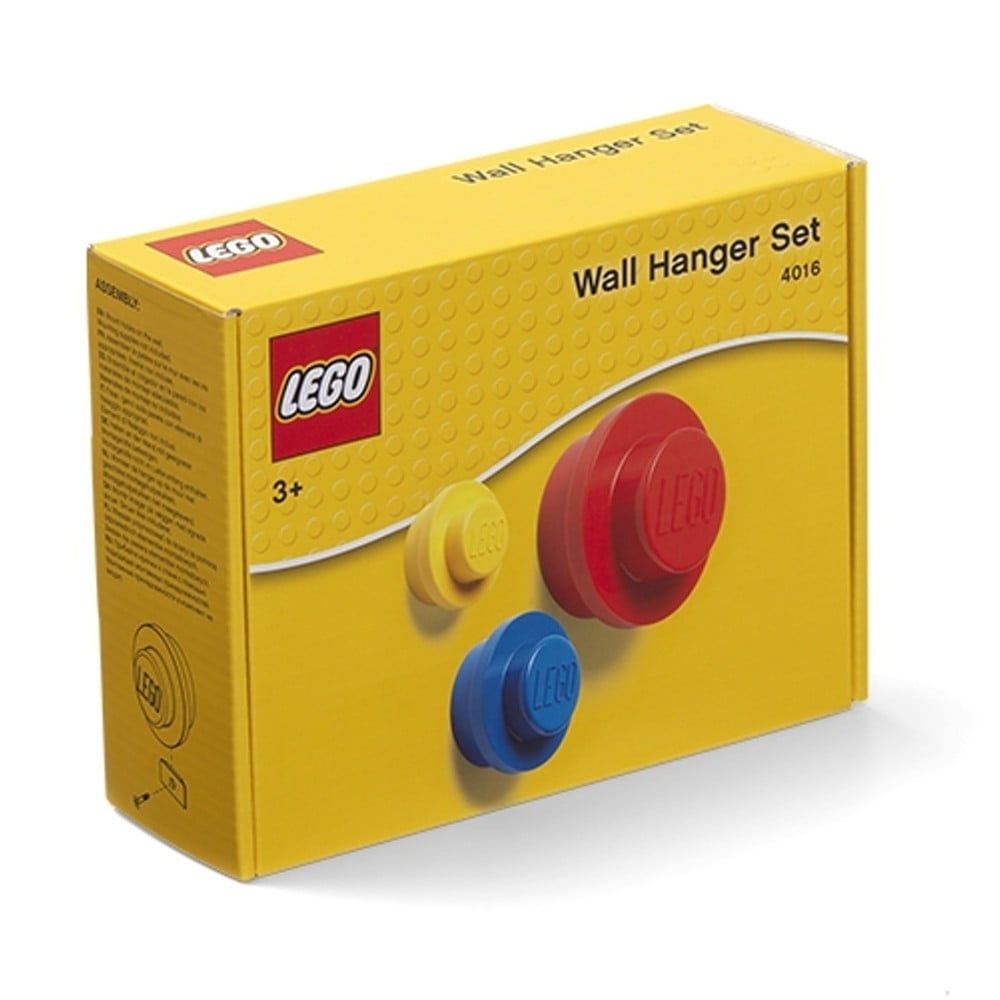 Sada 3 věšáků na zeď LEGO® Colour - Bonami.cz