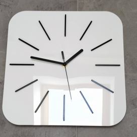 ModernClock Nástěnné hodiny Hipnotic bílé