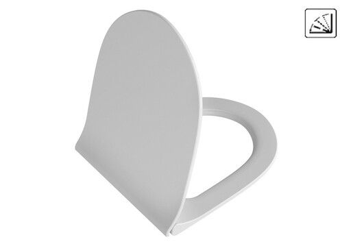 WC prkénko VitrA Sento duroplast bílá RN030SQR - Siko - koupelny - kuchyně