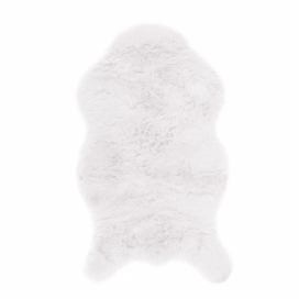 Bílá umělá kožešina Tiseco Home Studio Sheepskin, 80 x 150 cm